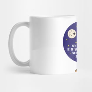 shoot for the moon Mug